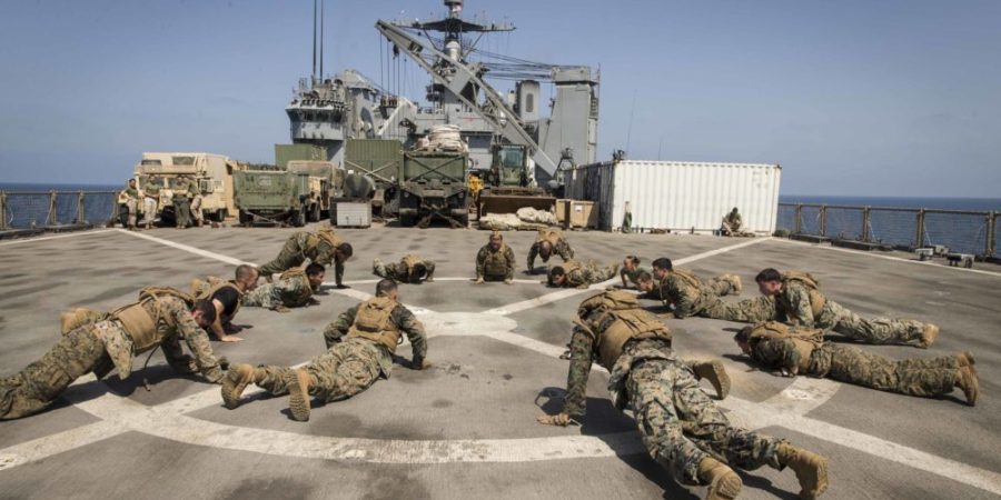 El Cuerpo de Marines de EE.UU. en un entrenamiento militar. (Foto Flickr/Dpto.de Defensa de EE.UU)