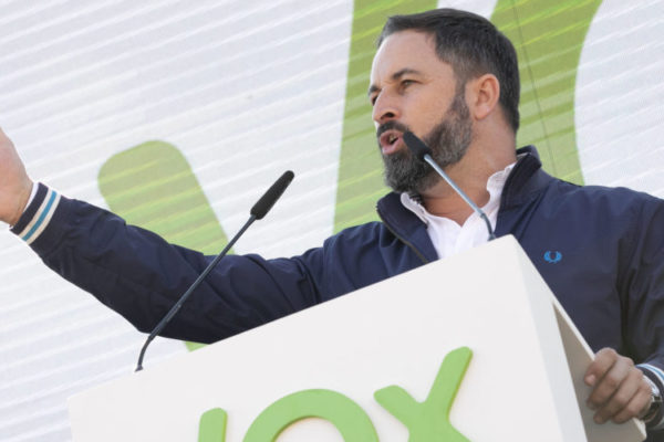 "Santiago Abascal, presidente de VOX. (Foto: Wikimedia Commons)