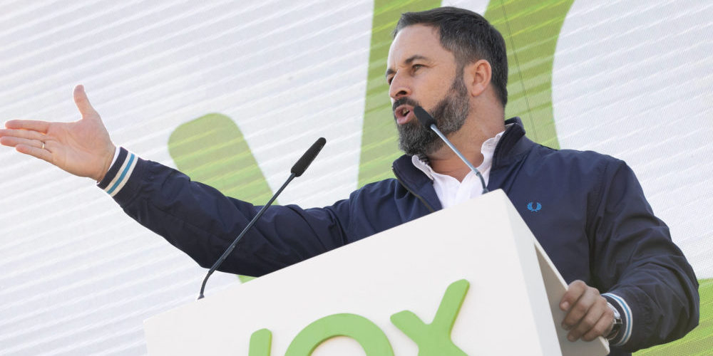 "Santiago Abascal, presidente de VOX. (Foto: Wikimedia Commons)